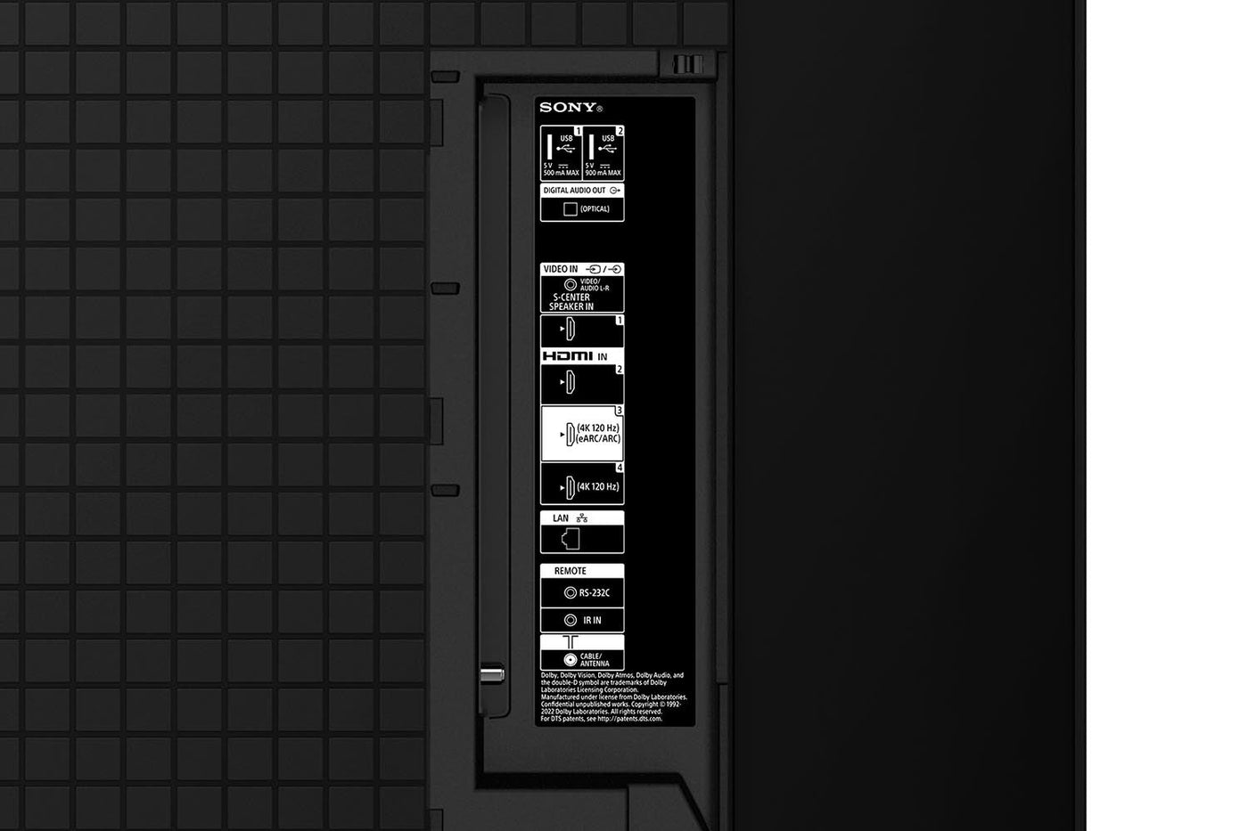 SONY BRAVIA XR 77" A80L OLED 4K HDR Google TV - XR77A80L