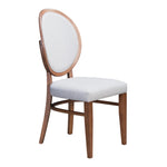 Douglas Dining Chair - Walnut/Light Grey - Set of 2