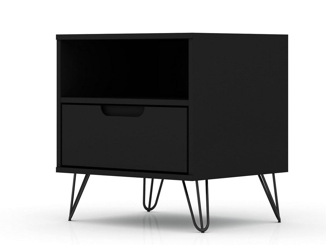 Nuuk I Night Table - Black