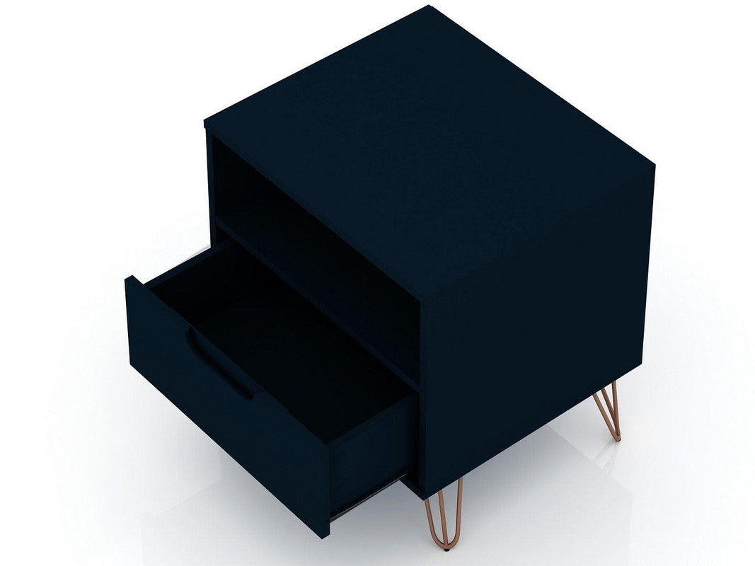Nuuk I Night Table - Midnight Blue