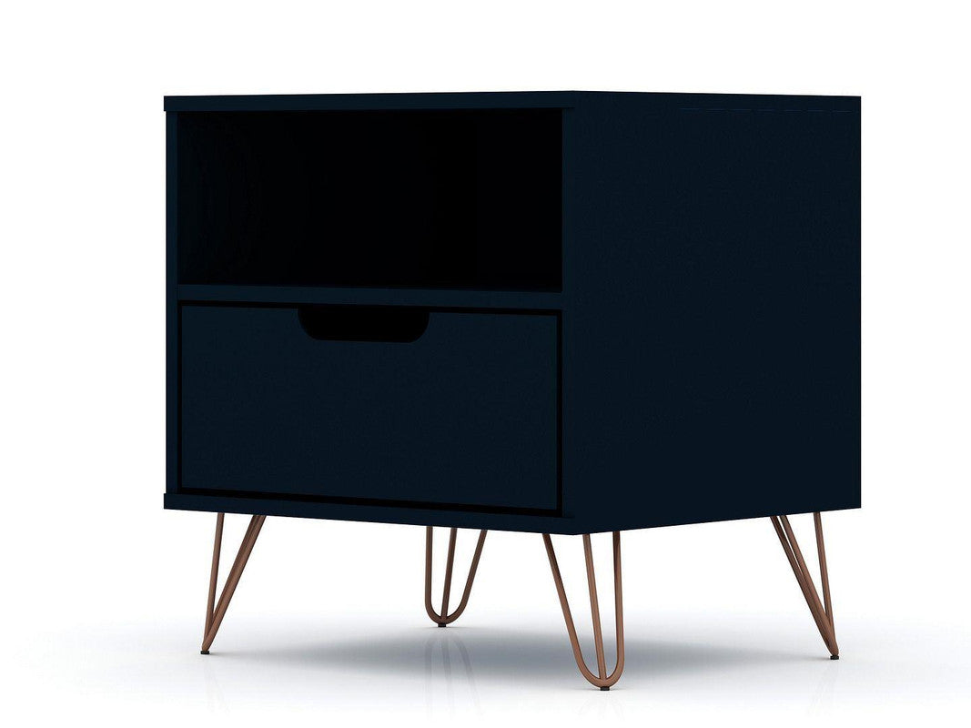 Nuuk I Night Table - Midnight Blue