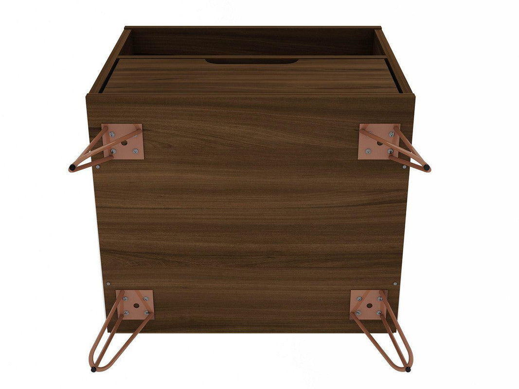 Nuuk I Night Table - Brown