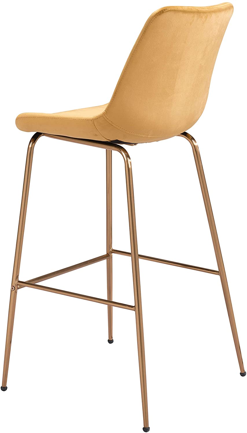 Billinton Bar Chair - Canary Yellow/Gold