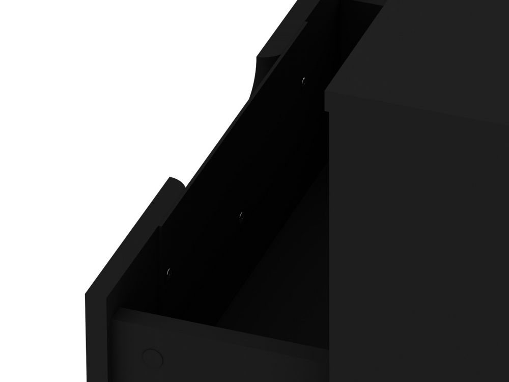 Nuuk I Night Table - Black