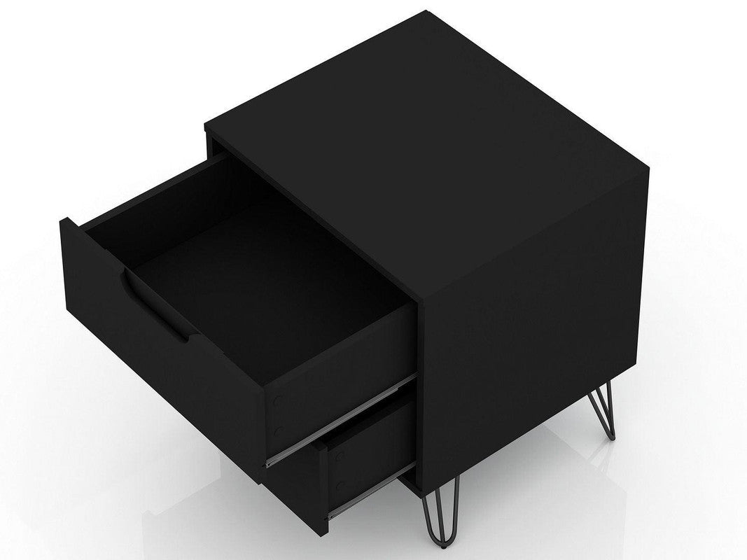 Nuuk II Night Table - Black