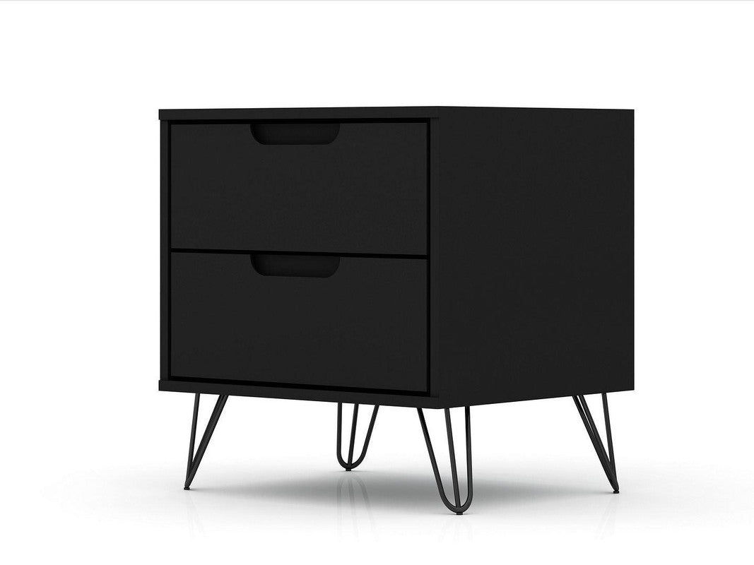 Nuuk II Night Table - Black