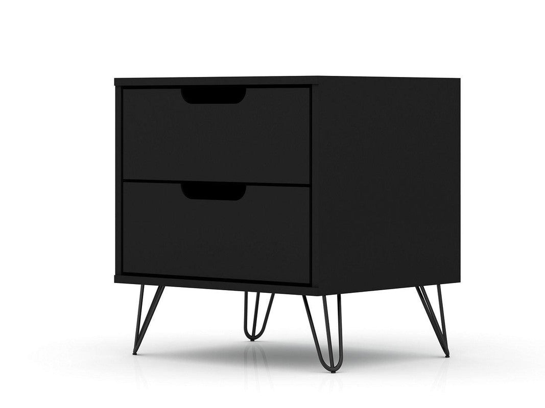 Nuuk II Night Table - Black