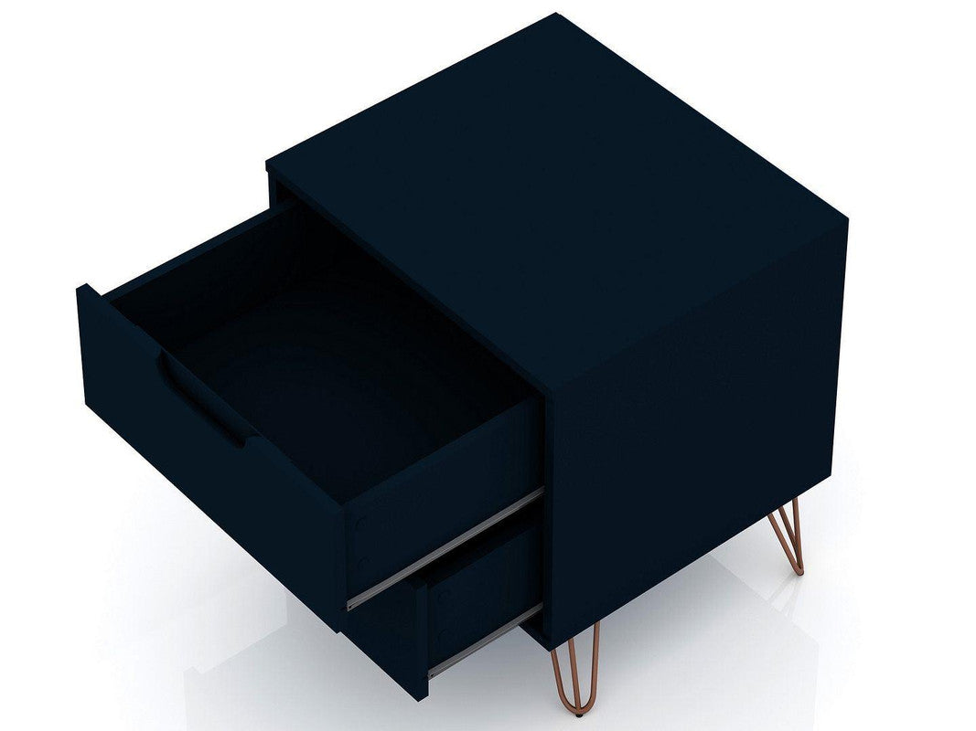 Nuuk II Night Table - Midnight Blue