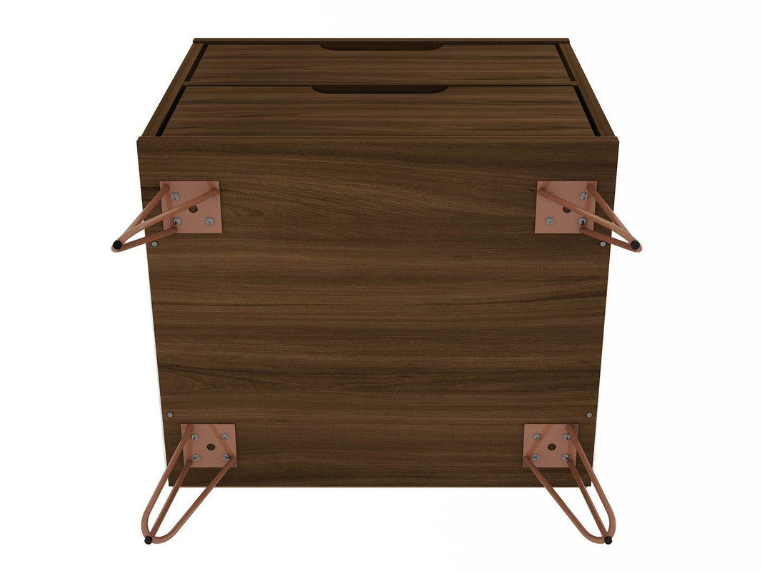 Nuuk II Night Table - Brown