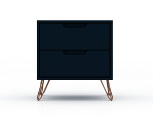 Nuuk II Night Table - Midnight Blue