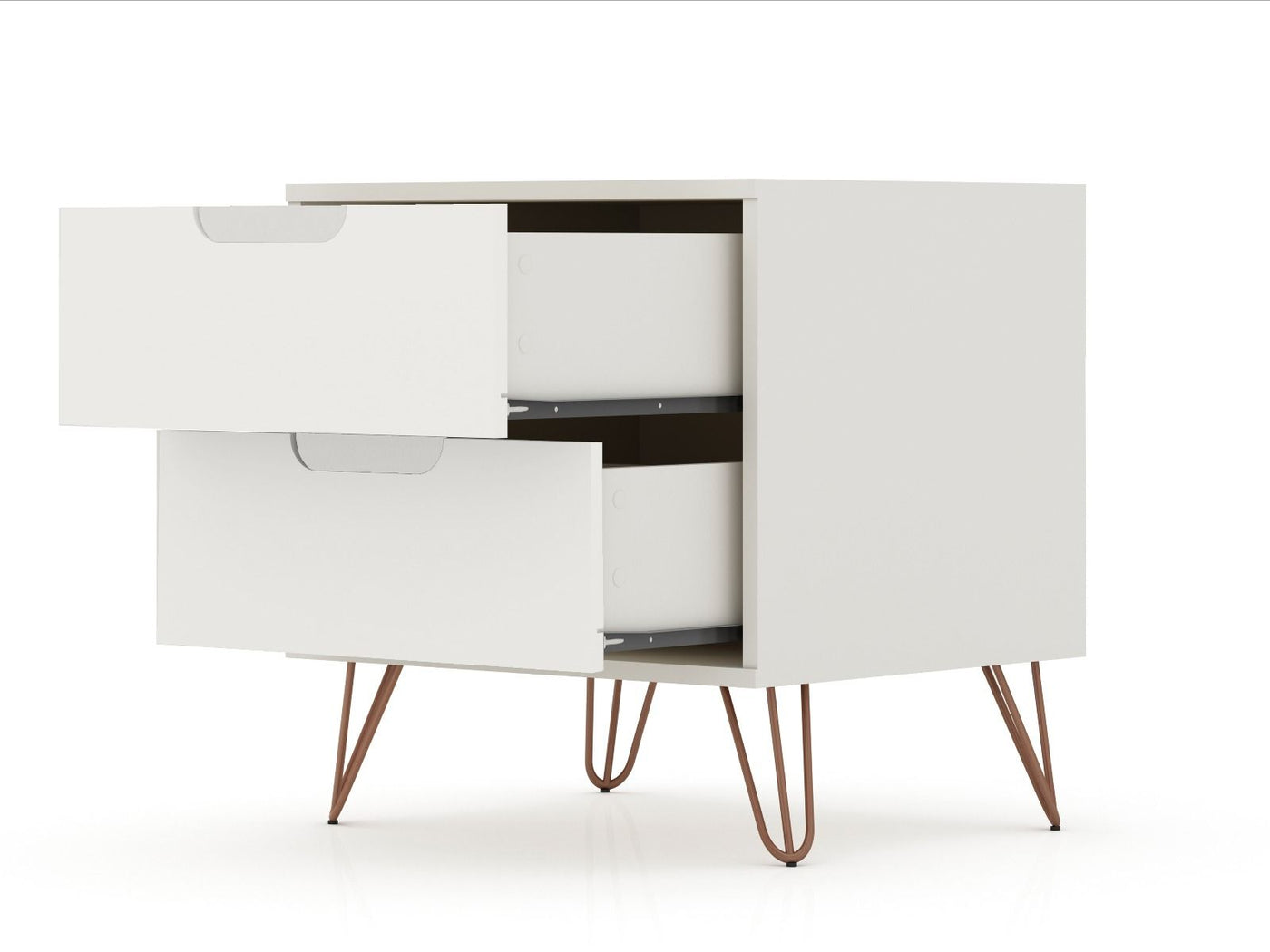 Nuuk II Night Table - Off White