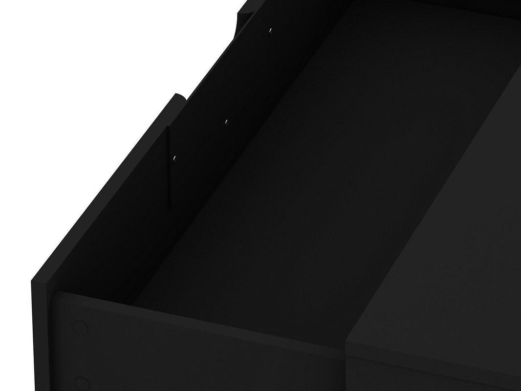 Nuuk 3-Drawer Dresser - Black