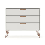 Nuuk 3-Drawer Dresser - Off White/Nature
