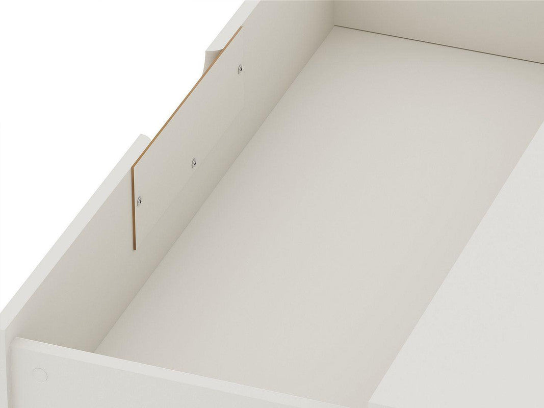 Nuuk 3-Drawer Dresser - Off White/Nature
