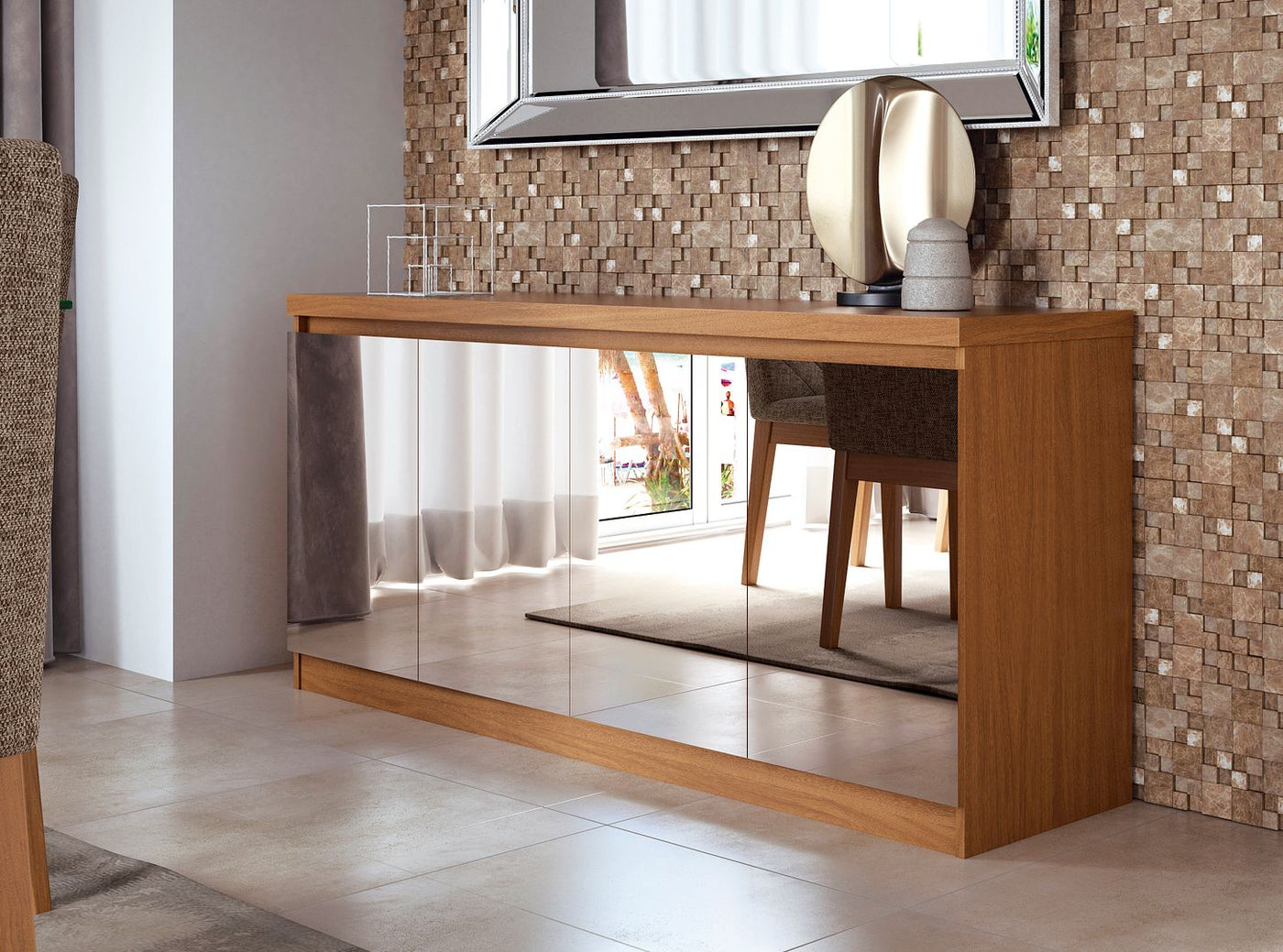 Brylle II Sideboard - Maple Cream