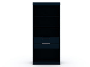 Oulu Open Sectional Wardrobe - Midnight Blue