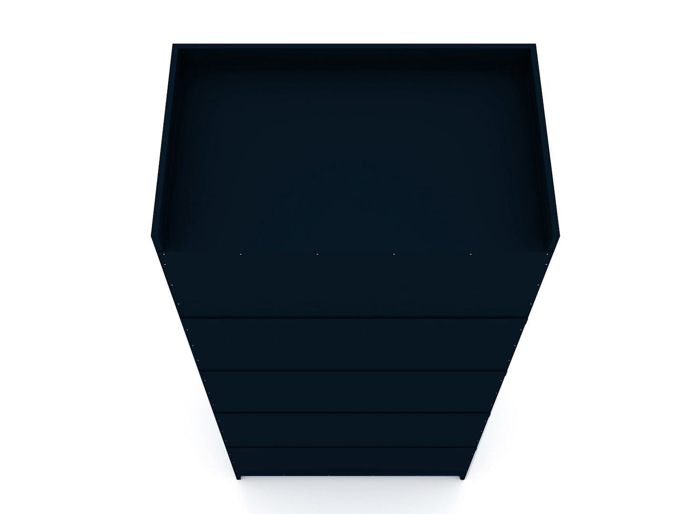 Oulu Open Sectional Wardrobe - Midnight Blue
