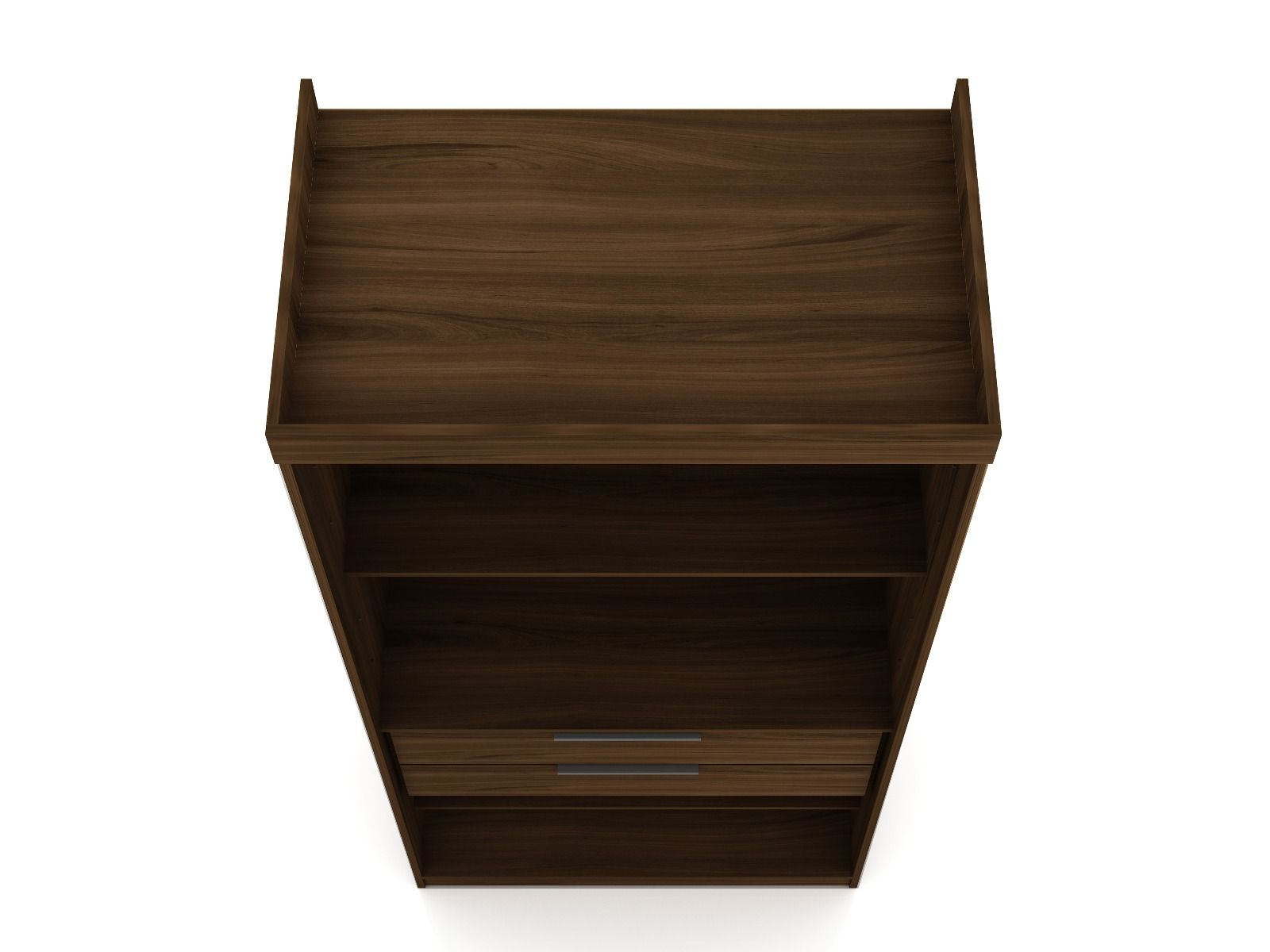 Oulu Open Sectional Wardrobe - Brown