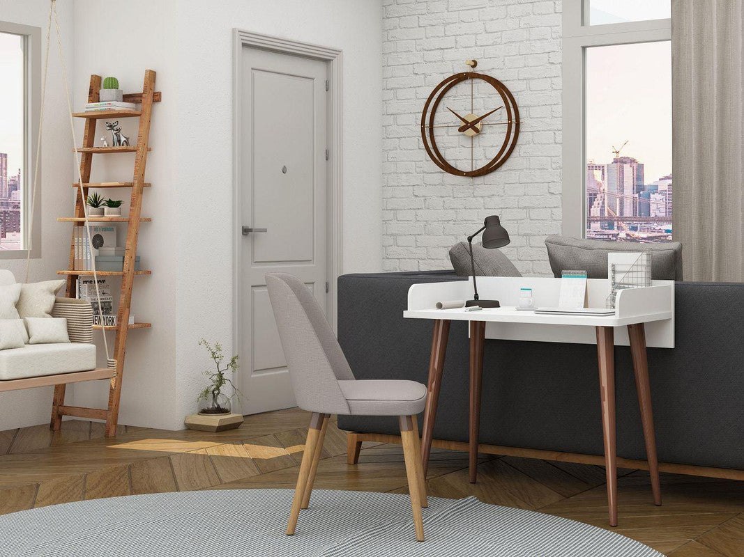 Applesham Compact Office Desk - White