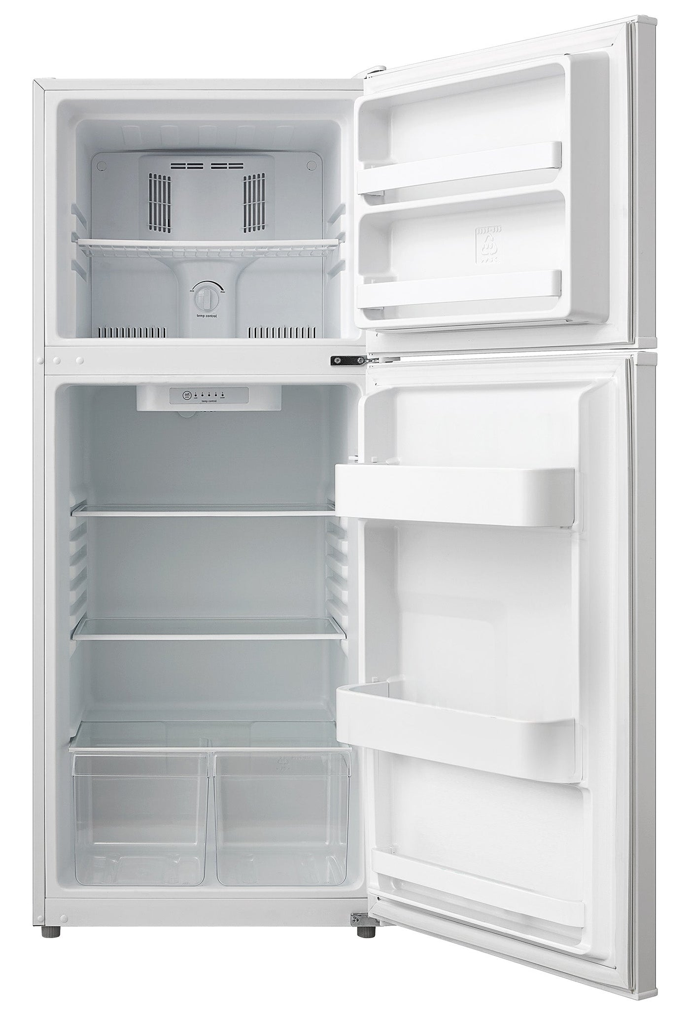 L2 White Top-Freezer Refrigerator (11.5 Cu. Ft) - LRT12B2AWW