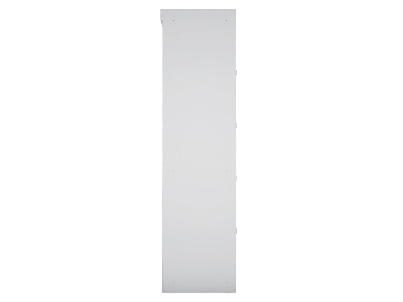 Oulu 3-Piece Open Sectional Wardrobe - White