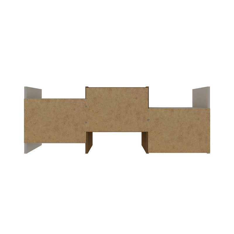 Applesham Accent Shelves - Off White/Maple Cream