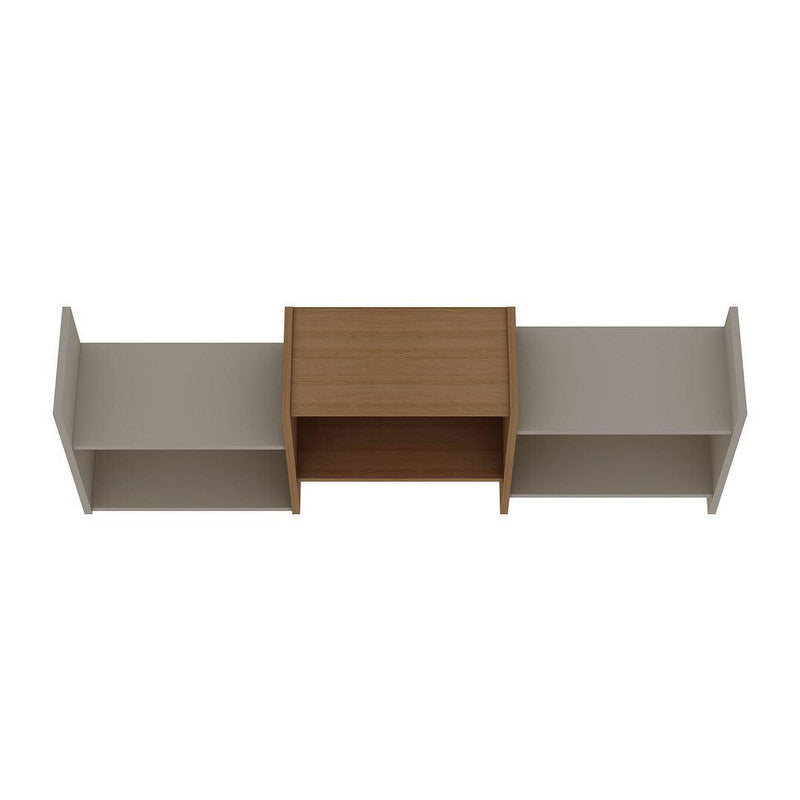 Applesham Accent Shelves - Off White/Maple Cream