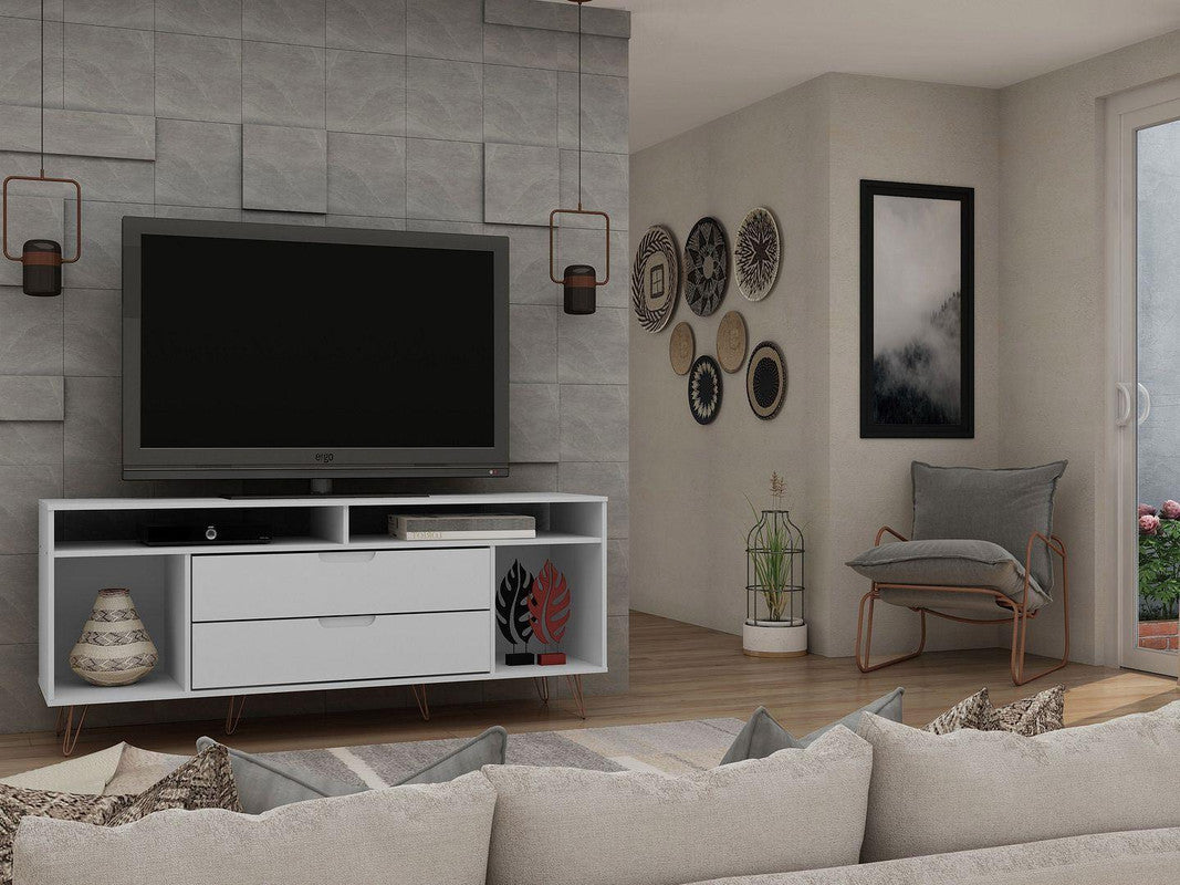 Nuuk TV Stand - White