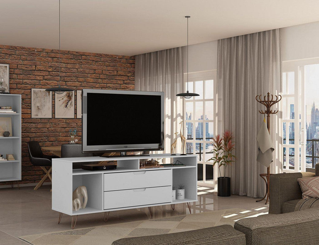 Nuuk TV Stand - White