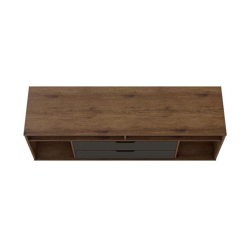 Nuuk TV Stand - Nature/Textured Grey
