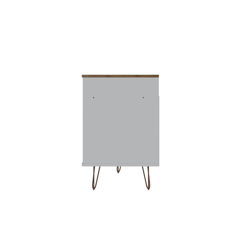 Nuuk TV Stand - Off White/Nature