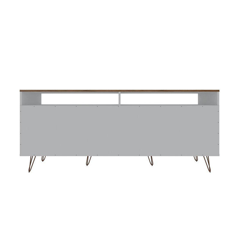 Nuuk TV Stand - Off White/Nature