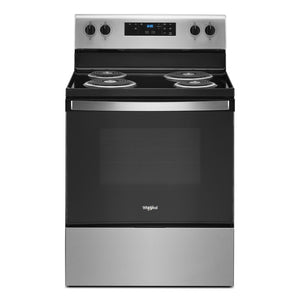 Whirlpool Cuisinière électrique 4,8 pi³ acier inoxydable YWFC315S0JS