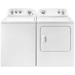 Whirlpool White Top-Load Washer (4.4 cu. ft.) & Electric Dryer (7.0 cu. ft.) - WTW4855HW/YWED4850HW