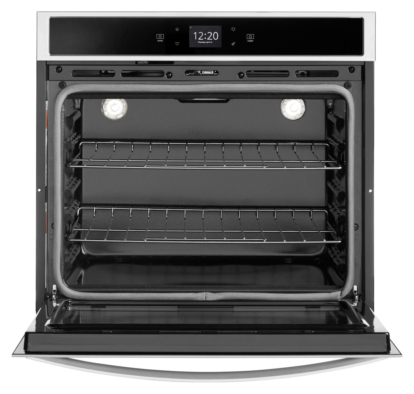 Whirlpool Stainless Steel Smart Electric Single Wall Oven (4.3 Cu. Ft.) - WOS51EC7HS