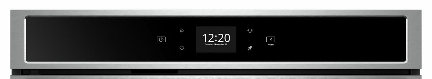 Whirlpool Stainless Steel Smart Electric Single Wall Oven (4.3 Cu. Ft.) - WOS51EC7HS