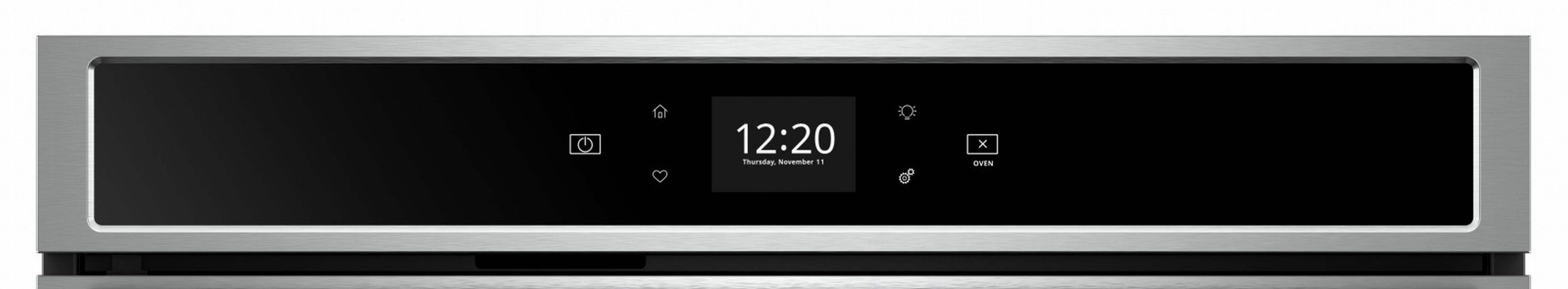 Whirlpool Stainless Steel Smart Electric Single Wall Oven (4.3 Cu. Ft.) - WOS51EC7HS