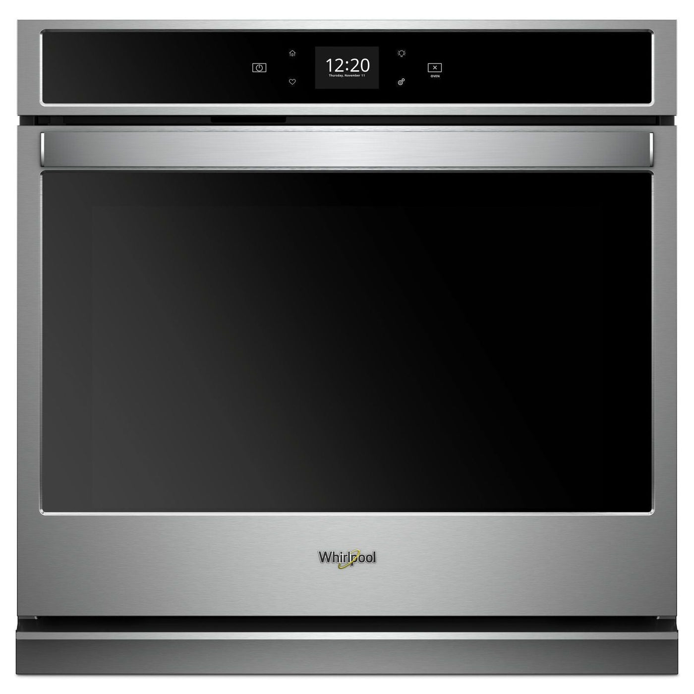 Whirlpool Stainless Steel Smart Electric Single Wall Oven (4.3 Cu. Ft.) - WOS51EC7HS