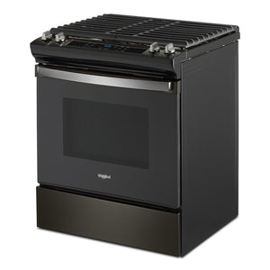 Whirlpool Cuisinière au gaz 5,0 pi³ avec technologie Frozen BakeMC noir WEG515S0LV