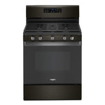 Whirlpool Black Stainless Freestanding Gas Range (5.0 Cu. Ft.) - WFG535S0JV