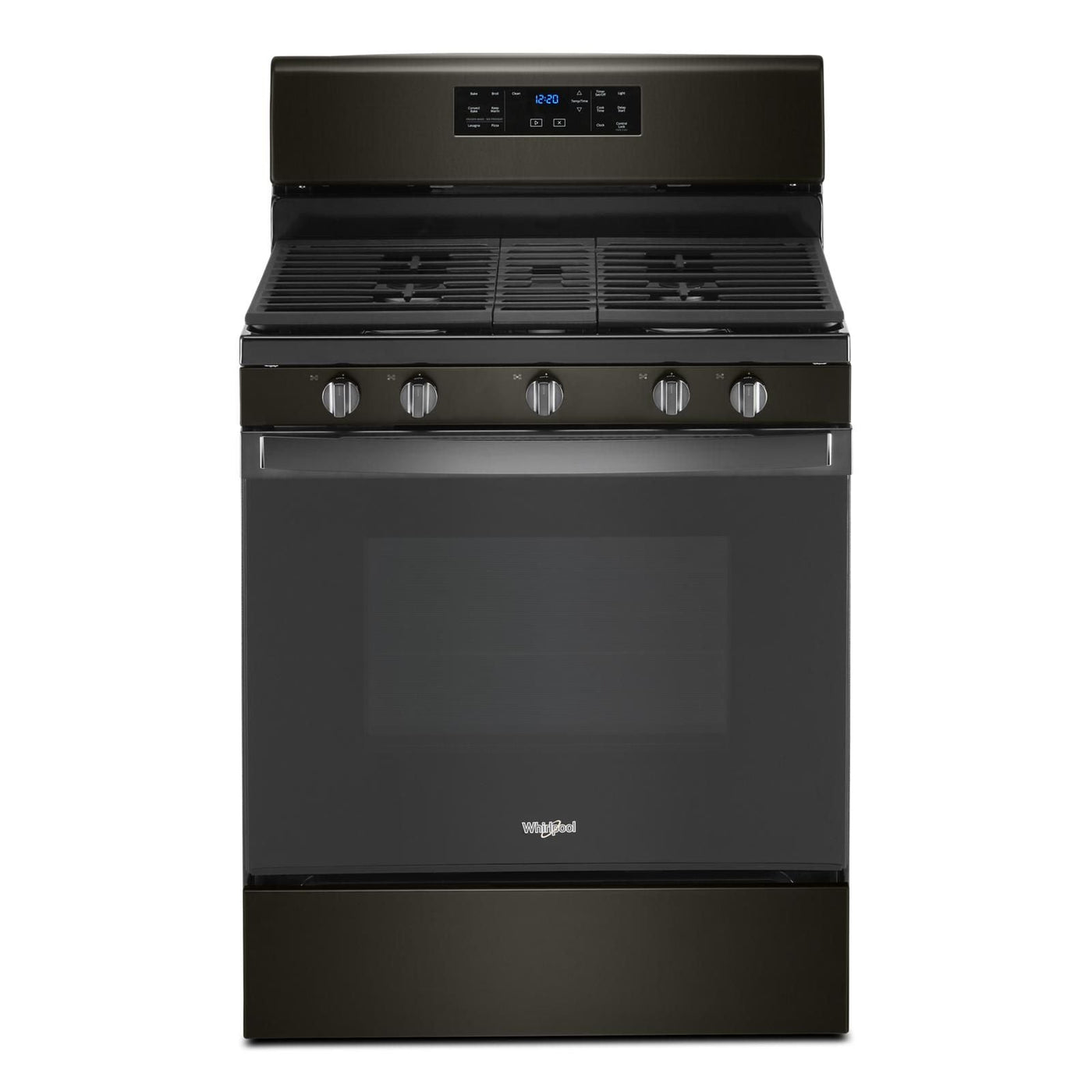 Whirlpool Black Stainless Freestanding Gas Range (5.0 Cu. Ft.) - WFG535S0JV