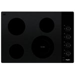 Whirlpool Black 30" Electric Cooktop - WCE55US0HB