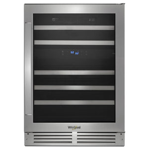 Whirlpool Refroidisseur à vin 46 bouteilles sous le comptoir inox WUW55X24HS