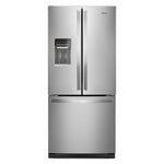 Whirlpool Fingerprint Resistant Stainless Steel Finish French Door Refrigerator (20 Cu. Ft.) - WRF560SEHZ
