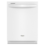 Whirlpool 24" White Large Capacity Dishwasher with 3rd Rack (47 dBA) - WDT750SAKW