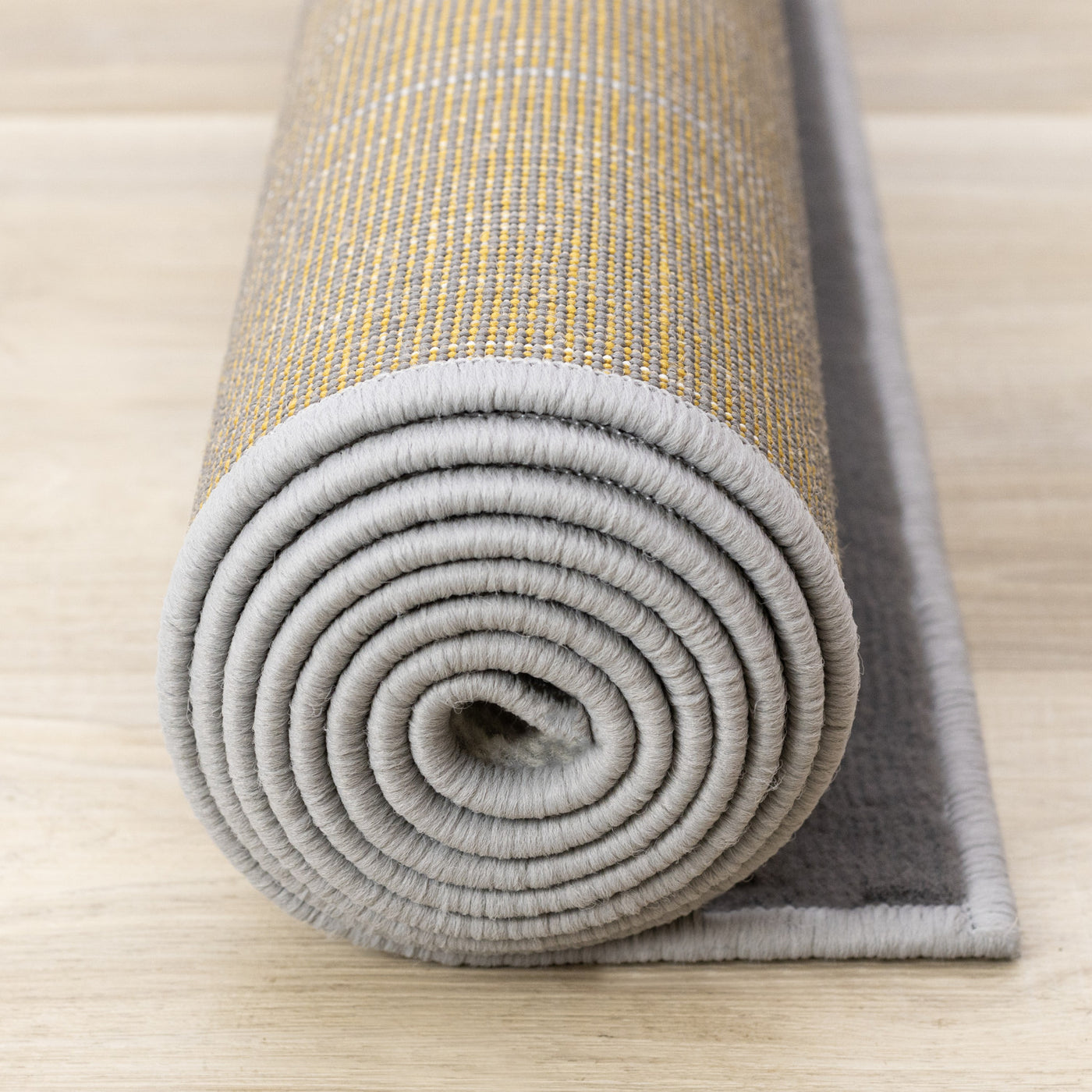 Functional Contemporary Area Rug - Grey - 5' X 8'