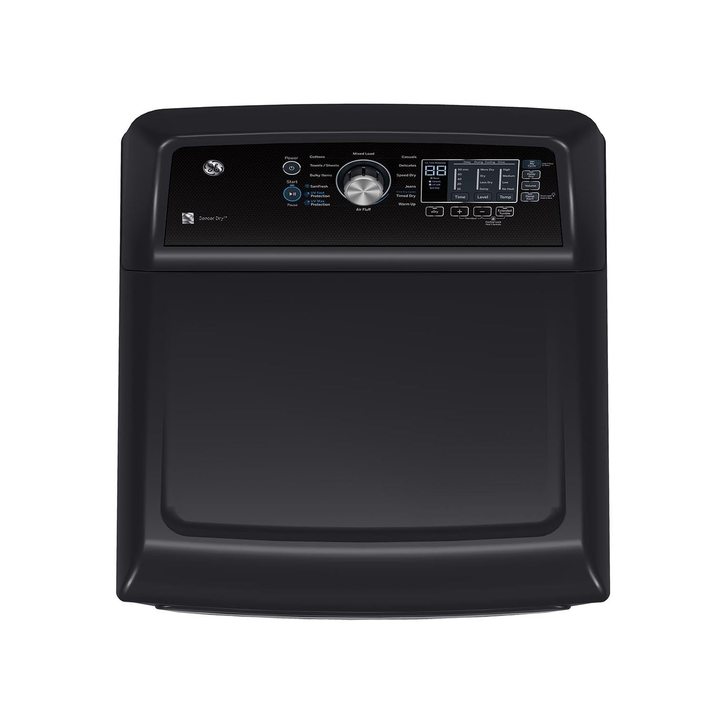GE Diamond Grey Electric Dryer (7.4 Cu. Ft.) - GTD69EBPTDG