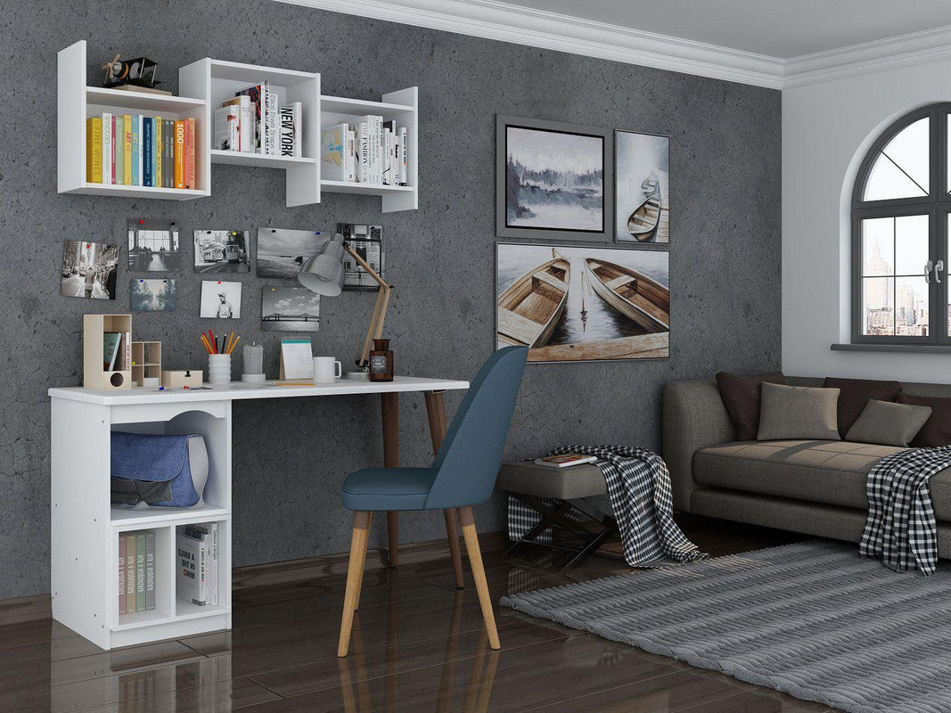 Applesham 54" Desk - White