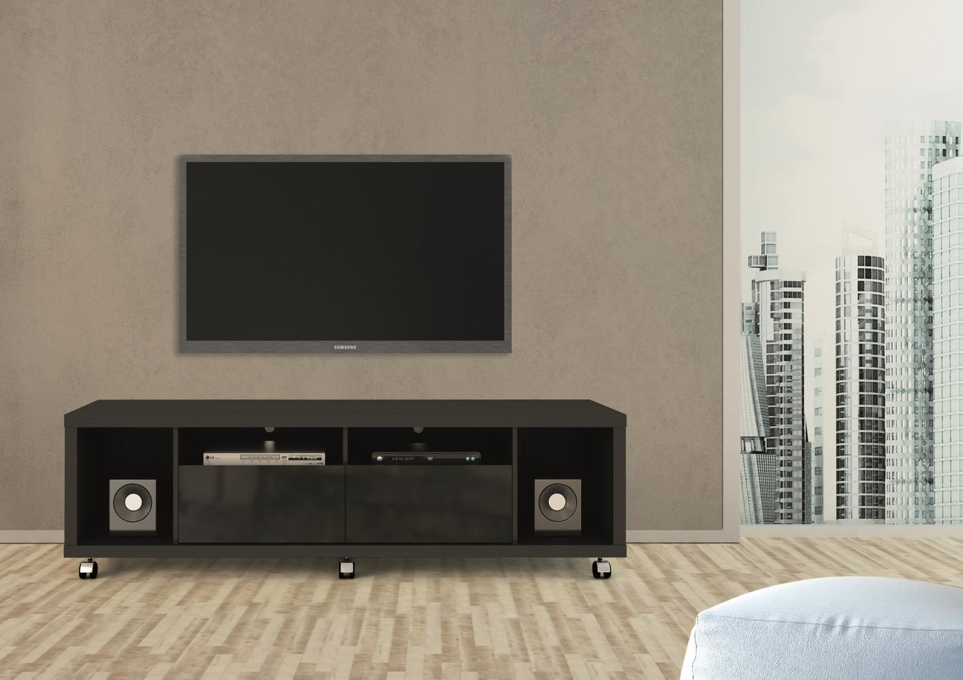 Mabu II TV Stand - Black