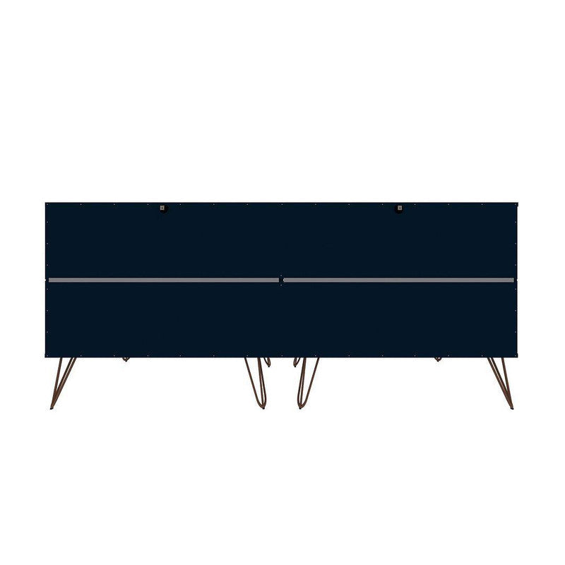 Nuuk 6-Drawer Double Dresser - Midnight Blue